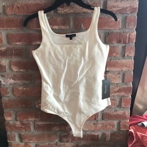 White thing bodysuit